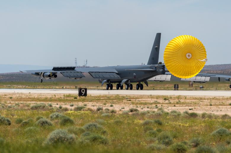 Free stock image of A B-52 Stratofortress at Edwards Air Force Base created by Aqeela_Image