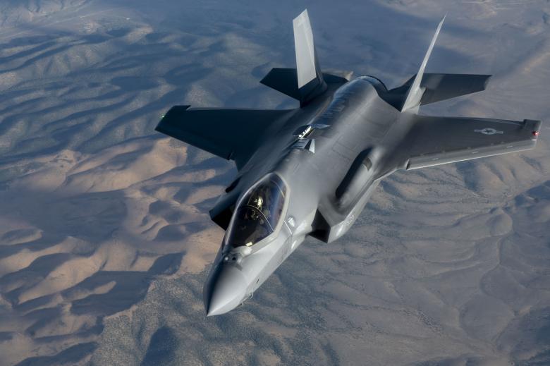 Free stock image of An F-35A Lightning II assigned  created by Aqeela_Image