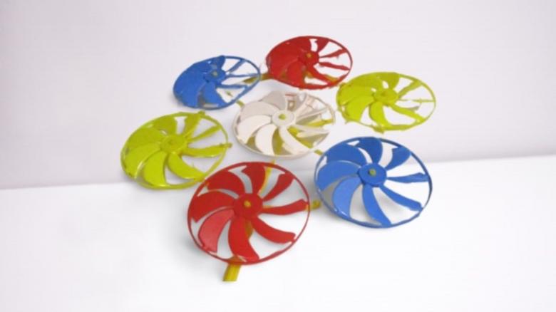 Free stock image of colorful spinners created by jeremy paul melugin