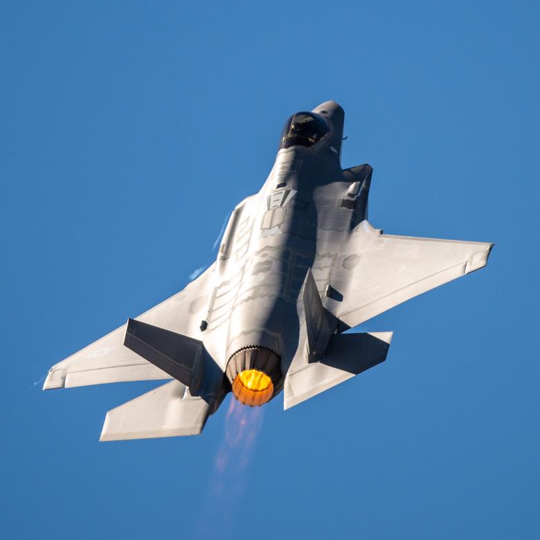Free stock image of The F-35 Demo Team pilot  created by Aqeela_Image