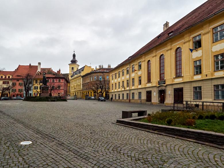 Free stock image of Historic Square in Sibiu, Romania created by Teodor Costachioiu