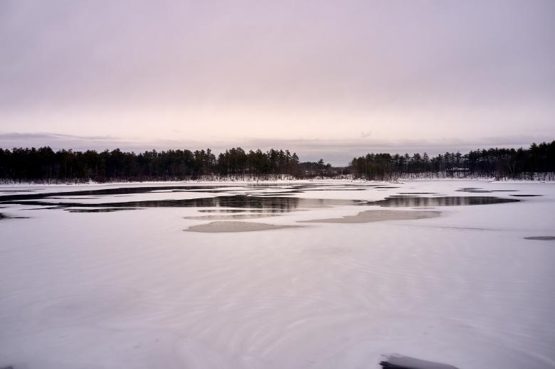 Free stock image of Ice covered lake created by JJ Sky
