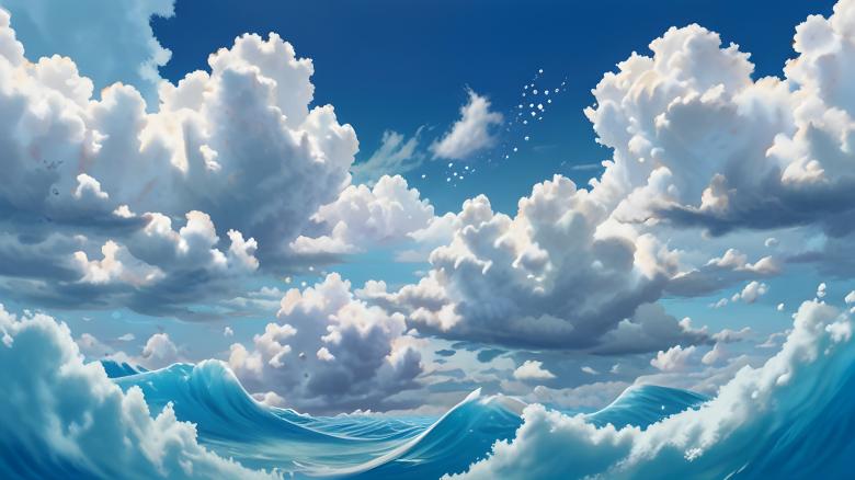 Free stock image of Dreamy Sea and Sky created by Infinity Focus