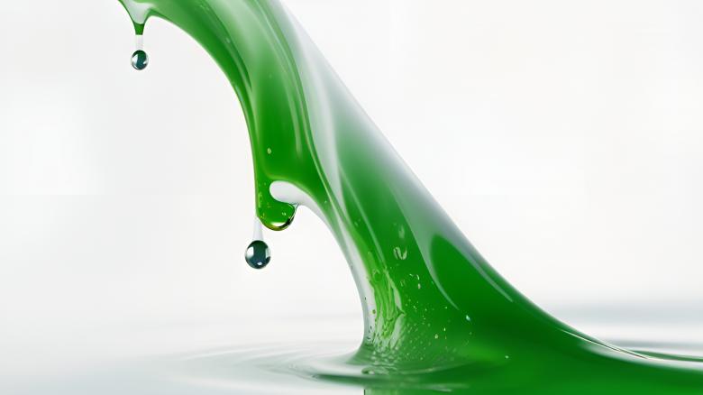 Free stock image of Green Liquid Splash on White Background created by Infinity Focus