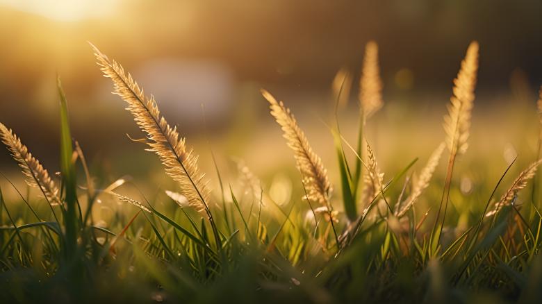 Free stock image of Tall Grass Blades at Sunset created by Infinity Focus