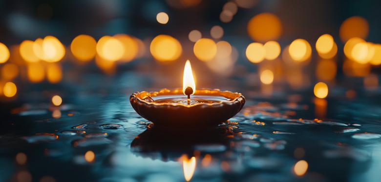 Free stock image of Illuminated Diwali Background created by Rizwana Khan