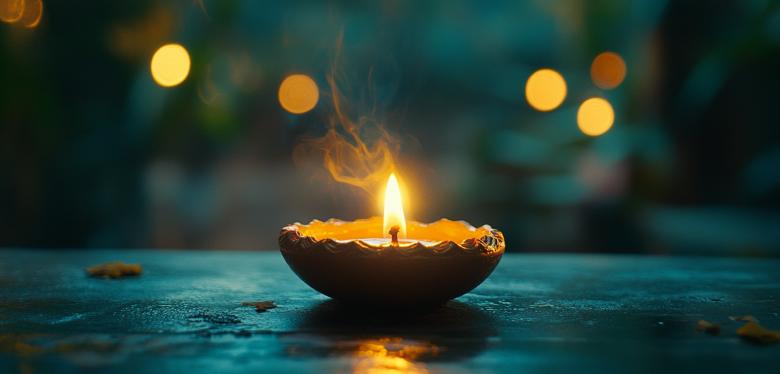 Free stock image of Glimmering Diwali Lights created by Rizwana Khan