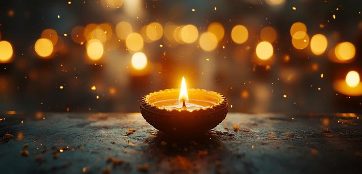 Magical Diwali Lights Display