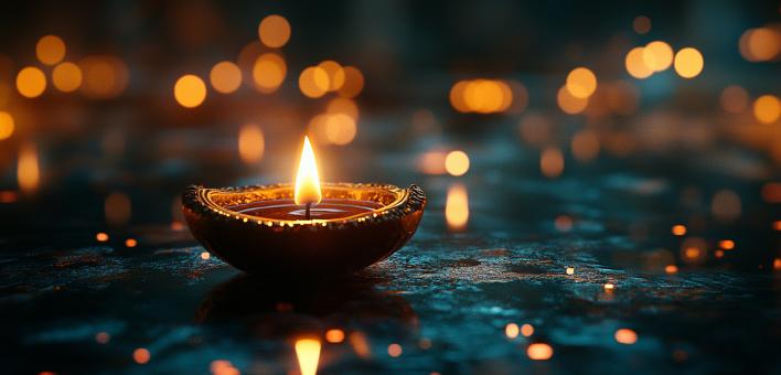 Colorful Diwali Glow