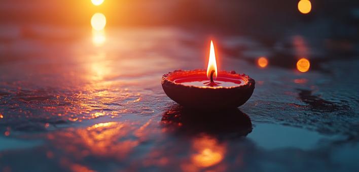 Diwali Night Glow Design