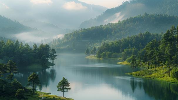 Lush River Landscape - Free Stock Photo