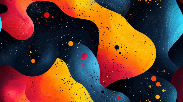 Free stock image of Bright and Lively Abstract Background created by Rizwana Khan