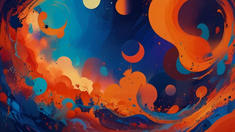 Free stock image of Swirling Colors and Organic Forms created by Infinity Focus