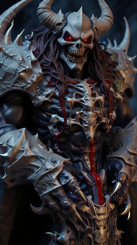 Free stock image of Fantasy Horror Skeleton Figure created by Infinity Focus