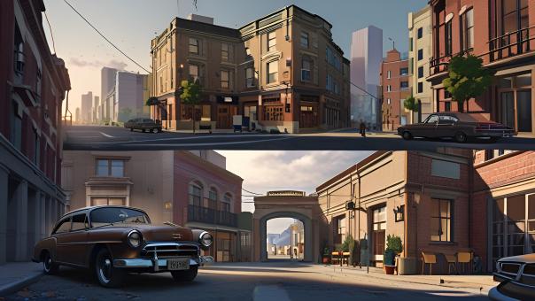 Movie Set in Action