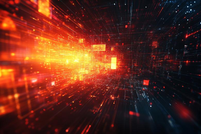 Free stock image of Seamless Data Glow Background created by ShaKhan