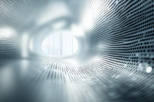 Architectural Glass Walkway Background