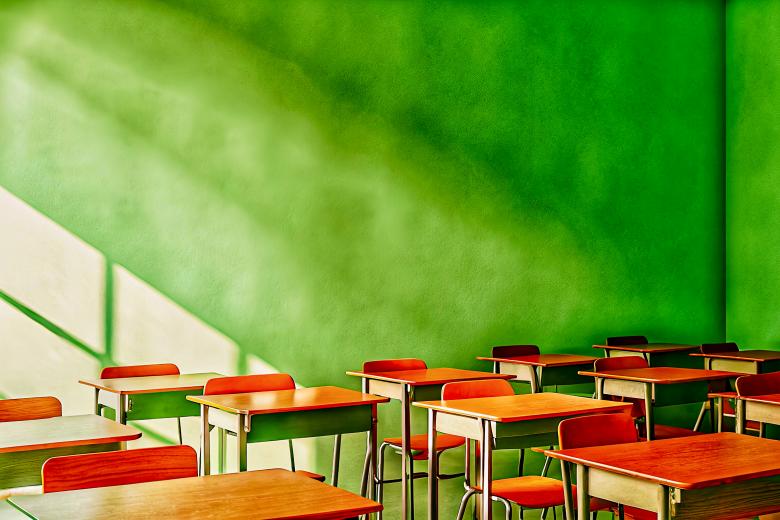 Free stock image of Empty School Classroom with Sunlight Beams  created by Sohel Tanwar 