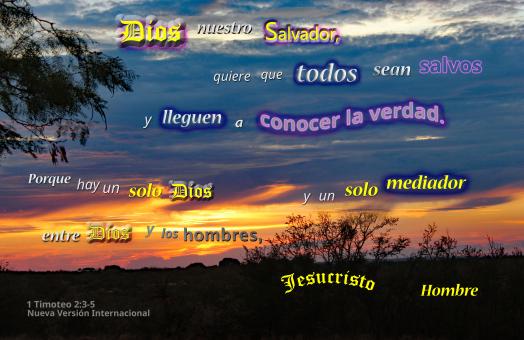 Un Solo Dios y un Solo Mediador