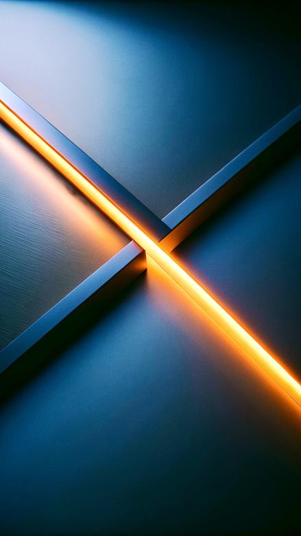 Free stock image of Abstract Geometric Light Tunnel Illumination Through Metallic Surface  created by Sohel Tanwar 
