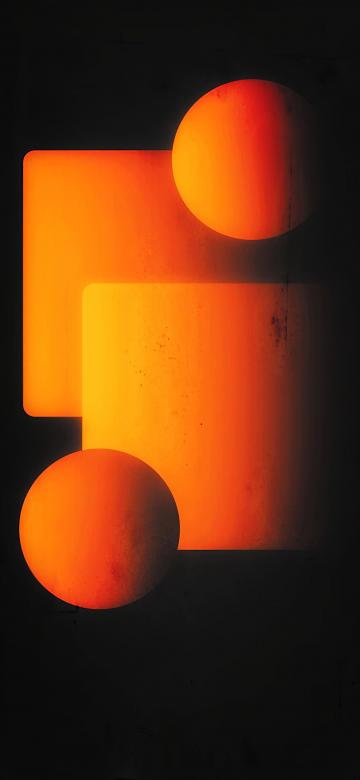 Free stock image of Abstract Geometric Shapes Rendered With Warm Gradient Lighting Effect	 created by Sohel Tanwar 