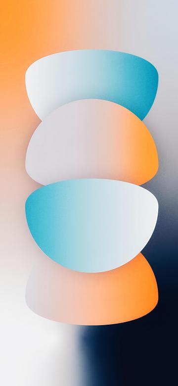 Free stock image of Abstract Organic Shapes Balanced Stacked Smooth Forms Gradient Backgro created by Sohel Tanwar 