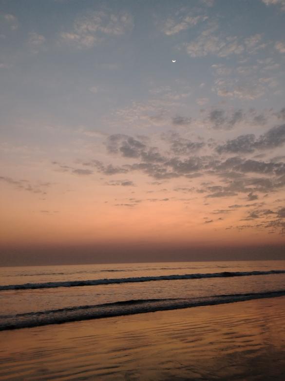 Free stock image of A quite beautiful beach at dusky evening  created by Utsho 