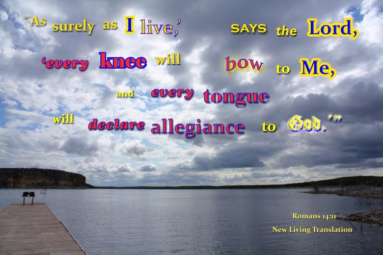 Free stock image of Every Knee Shall Bow to God created by DFNatureAwed