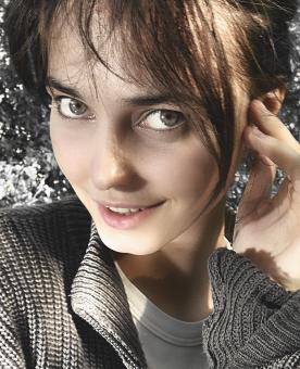 portrait, girl